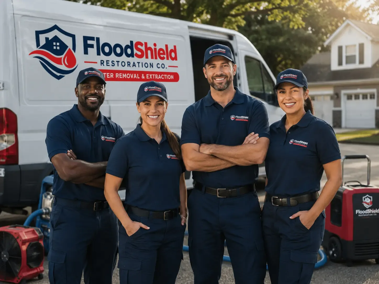 Flood Damage Restoration company in Vina, AL